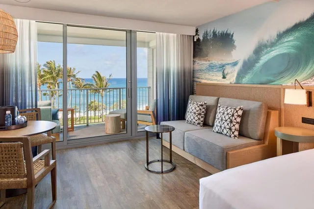 Lanai, Guest Room, King Bed, Ocean View, Sofa، The Ritz-Carlton O ahu, Turtle Bay 4/9