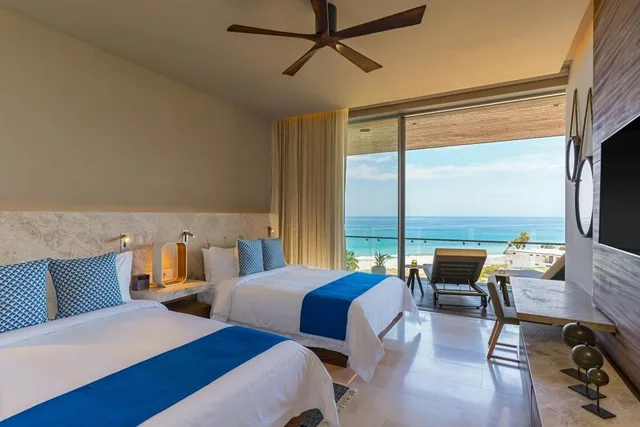 3 Bedrooms, Walkout, Residence, 1 King and 2 Queen Beds, Beach Front, Terrace, Garden Floor، The Residences at Solaz, a Luxury Collection Resort, Los Cabos 1/4