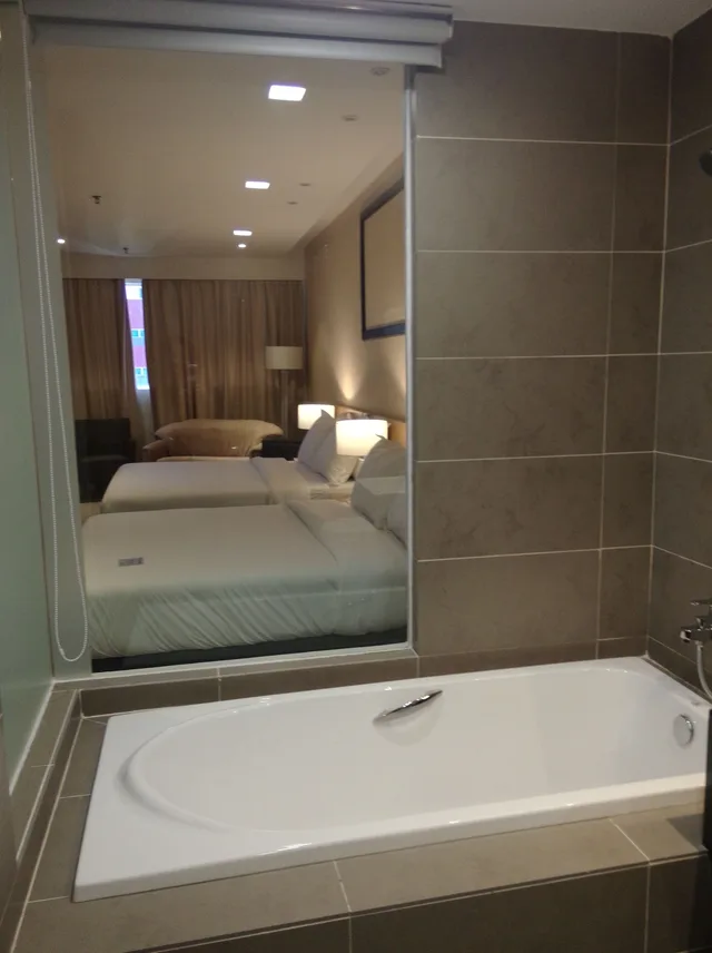 غرفة عائلية ثلاثية بسرير كوين وسرير فردي، Hotel Excelsior Ipoh 2/3