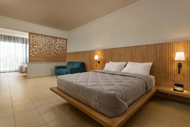 غرفة ديلوكس عائلية بإطلالة على البحر، Kresten Palace Hotel 3/10
