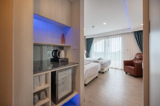 غرفة كلوب بسريرين منفصلين، Sonia Residence Pattaya 4/7