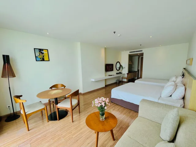 استوديو بإطلالة على البحر، Starcity Bayfront Nha Trang Hotel 4/5