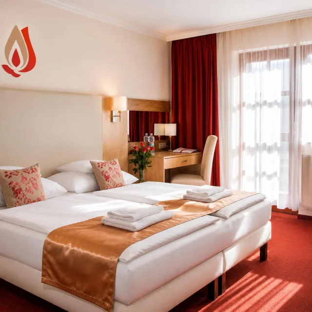 غرفة سوبيريور بسرير مزدوج أو سريرين منفصلين، Hotel Piroska Buk 1/8