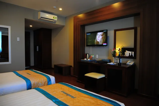 غرفة غراند ديلوكس بسريرين منفصلين بإطلالة على البحر، Sandunes Beach Resort Spa 8/10