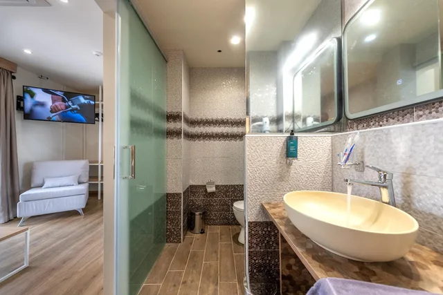 Junior Suite, Sauna, Terrace، Hotel @ Syngrou Fix 9/10