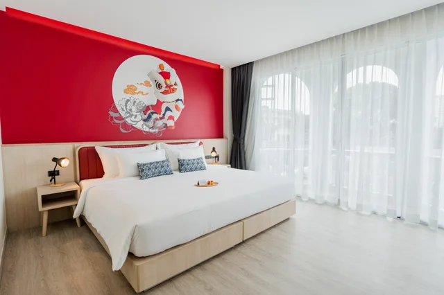 غرفة ديلوكس بشرفة، Hotel Midtown Ratsada 2/5