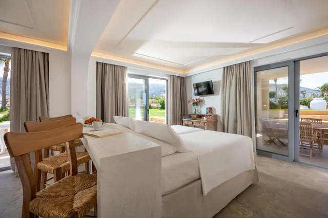 جناح جونيور بإطلالة على الحديقة في الطابق الأرضي، Parthenis Beach Apartments 5/7