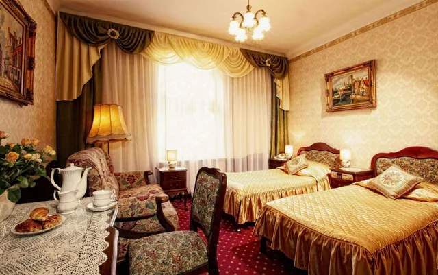 غرفة كومفورت بسرير مزدوج أو سريرين منفصلين، Hotel Europejski 1/1
