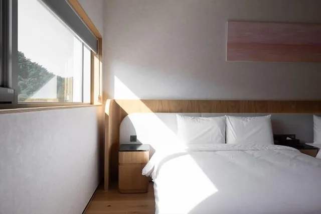 جناح بريميوم بسرير كينج وسرير كوين بإطلالة على البحر بمسبح خاص، Mer de l'aube Hotel 3/5