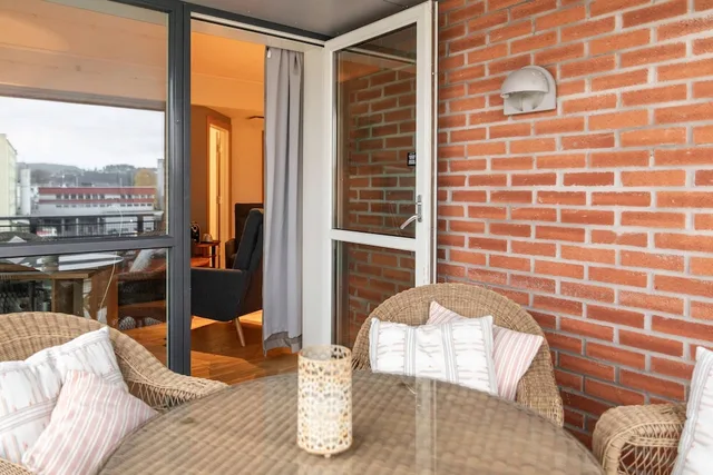 جناح بسرير مزدوج بشرفة مع أريكة، Home Hotel Bryggeparken 5/5