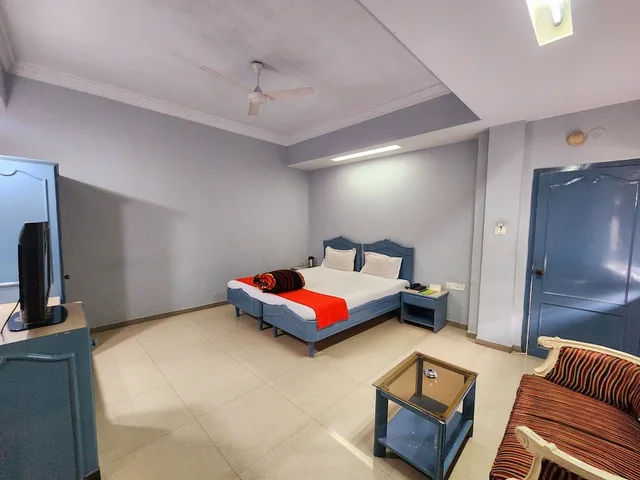 غرفة تنفيذية بسرير مزدوج بإطلالة على المدينة، Park Palace Hotel 10/10