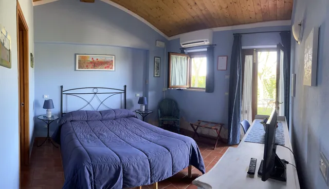 غرفة بسرير كوين، Agriturismo Poggio Del Drago 6/10