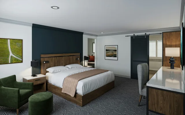 1 Bedroom, Suite, King Bed, The Hadsten Solvang, Tapestry Collection by Hilton 2/2