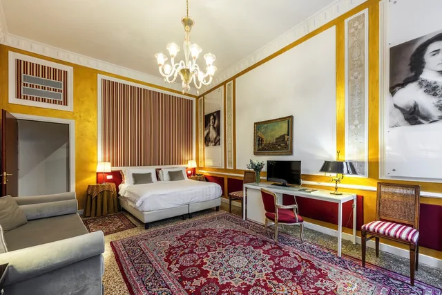 غرفة ديلوكس رباعية بأربعة أسرّة، Hotel Casa Verardo Residenza D Epoca 2/8
