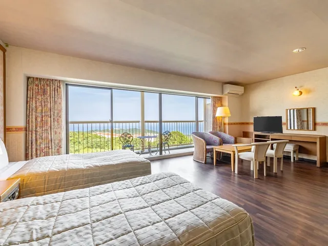 غرفة يابانية غربية ديلوكس يُسمح فيها بالحيوانات الأليفة، Ambient Izukogen Annex Hotel 1/4