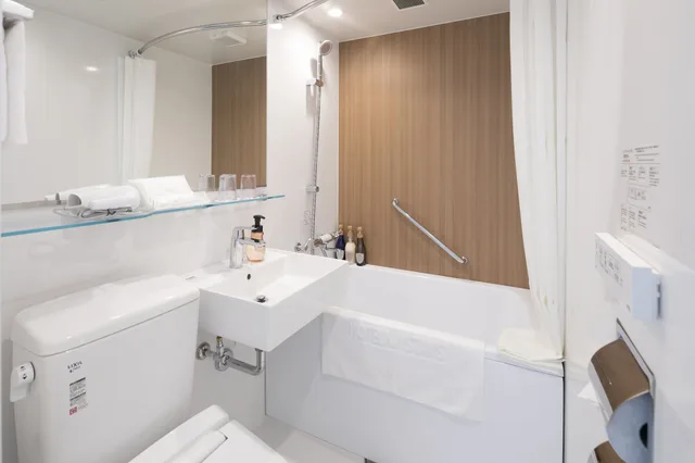 غرفة قياسية بسريرين منفصلين لغير المدخنين، Hotel Mystays Nagoya Nishiki 3/4