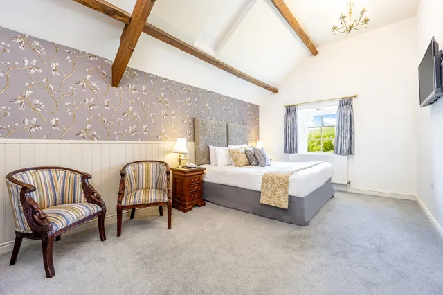 غرفة كومفورت بسرير مزدوج بإطلالة، Leigh Park Country House Hotel Vineyard, BWSC 4/7