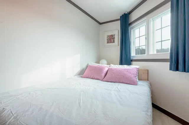 غرفة أساسية بسريرين مزدوجين بـ3 غرف نوم، Ga Pyeong Four Season Pension 4/8