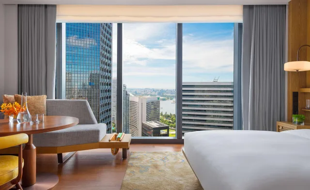 غرفة ديلوكس بسريرين منفصلين، Andaz Singapore 3/5