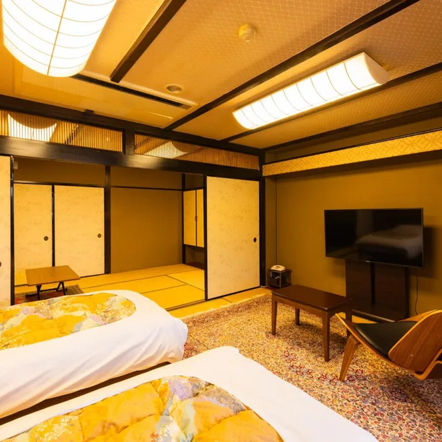غرفة يابانية سوبيريور بسريرين منفصلين بأرضية تاتامي، Takeo Onsen Kanko Hotel Kyotoya 7/9