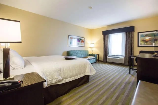 غرفة بسرير كينج مع أريكة لذوي الإعاقة، Hampton Inn And Suites Toledo Westgate 1/4