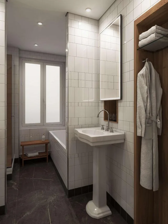 New Style, Suite, Twin Beds، NH Paris Opéra Faubourg 3/3