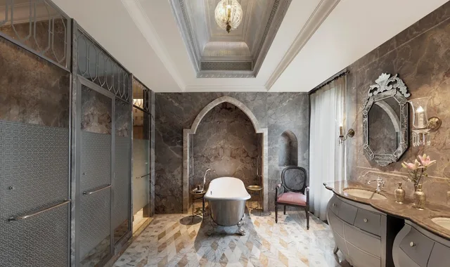 2 Bedrooms, Presidential, Suite, King Bed, Plunge Pool, Balcony، Raffles Jaipur 4/5