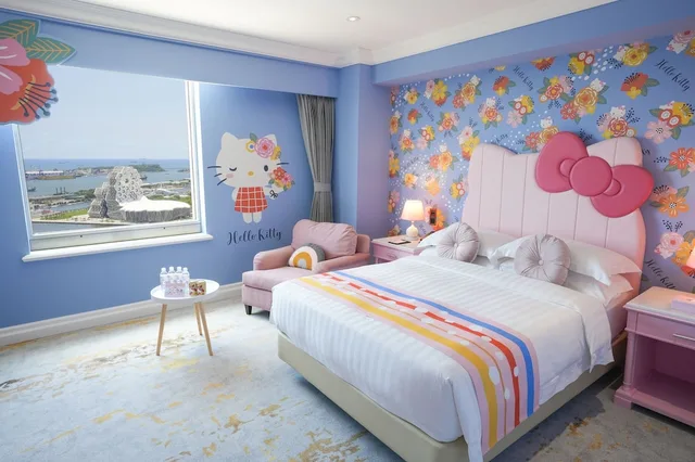 Family Suite, Hello Kitty, 2 Double Beds, Sea View، Grand Hi Lai Hotel 1/1