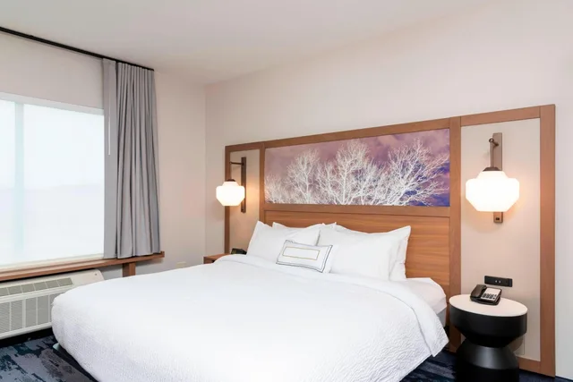 غرفة بسرير كينج، Fairfield Inn And Suites Fair Oaks Farms 6/10