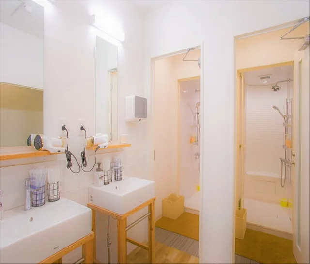 سكن مشترك تنفيذي مفرد للرجال بحمام مشترك، Hostel Ilfaro Kurume 3/5