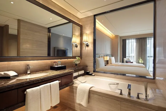 غرفة غراند بسريرين منفصلين، Wanda Realm Guangyuan 4/5