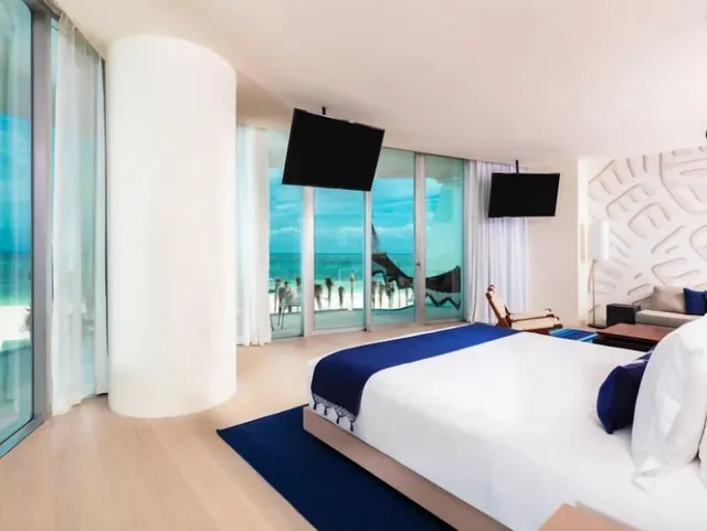 1 Bedroom, Premier, Suite, King Bed, Ocean Front، SLS Cancun 3/10