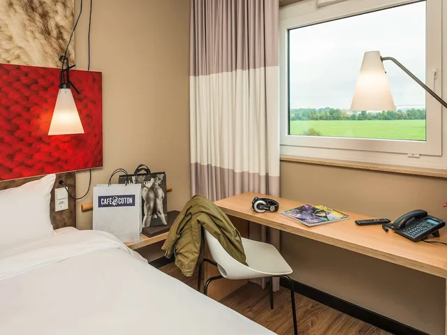 غرفة بسريرين منفصلين، Ibis Muenchen Airport Sued 5/6