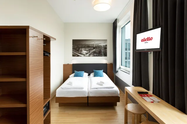 غرفة بخمسة أسرّة، Aletto Kudamm Hotel Hostel 9/10