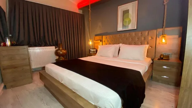 غرفة بسرير كينج بجاكوزي، Chez Bore Boutique Hotel 6/10