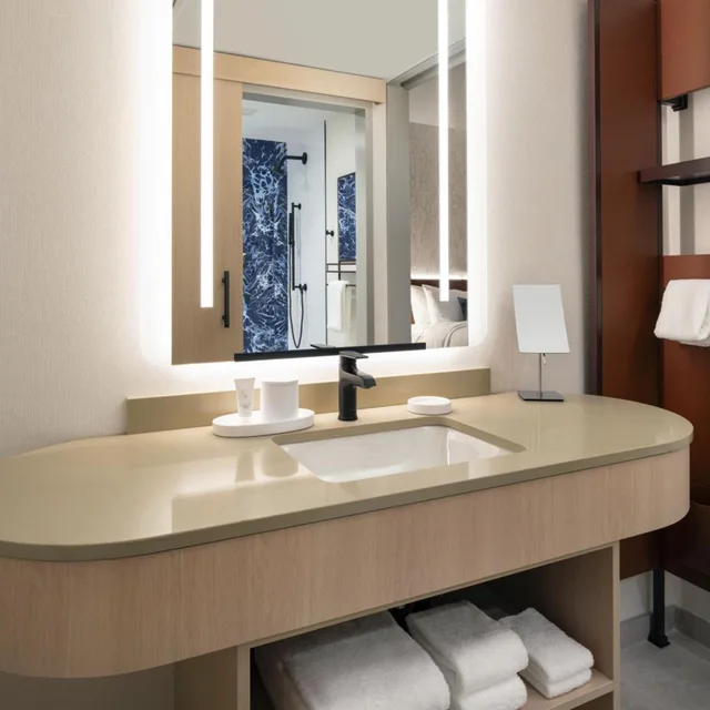 Room, King Bed, Plaza View, Corner, Cascade Hotel, Kansas City, a Tribute Portfolio Hotel 3/4