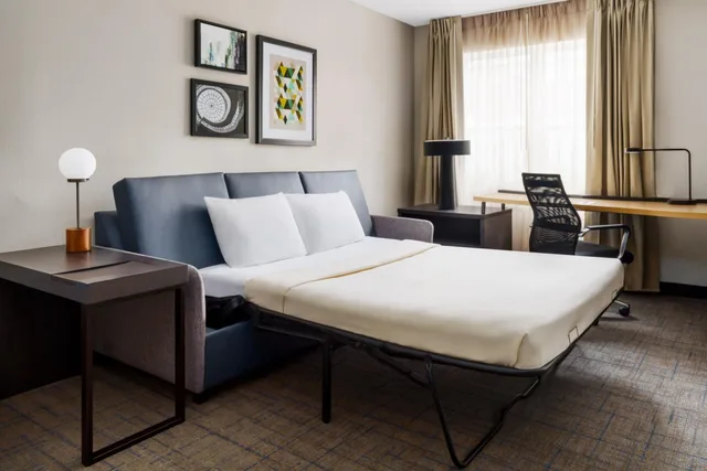استوديو بسرير كوين مع أريكة، Residence Inn By Marriott Hartford Rocky Hill 1/8