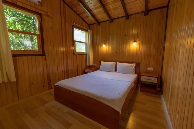 بنغل عائلي بسرير مزدوج وسرير بطابقين، Caretta Caretta Pension 2/3