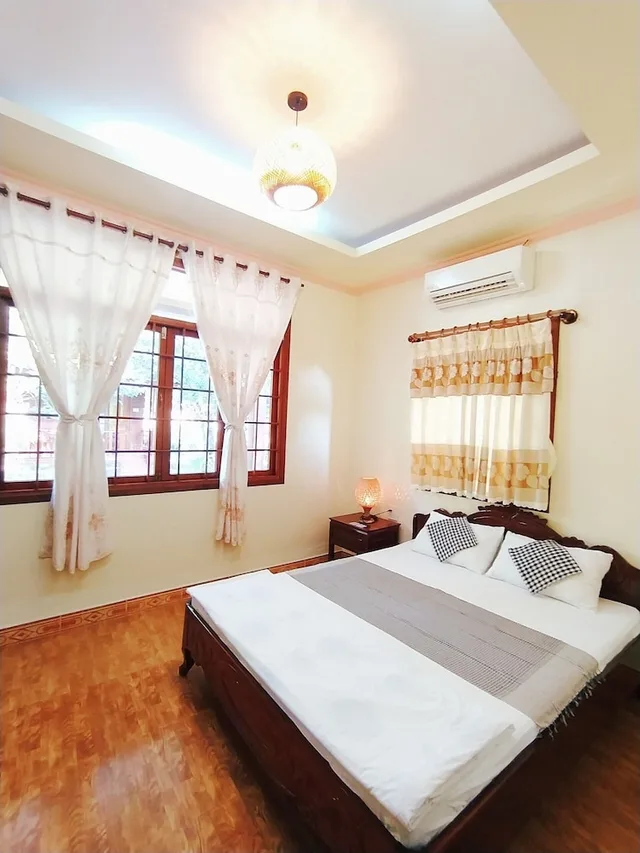غرفة سوبيريور بسرير كوين، My Khanh Tourist Village 1/3