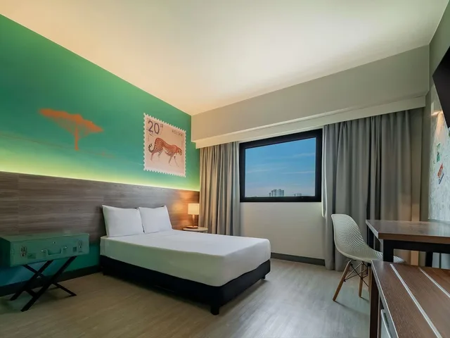 غرفة قياسية بسرير مزدوج لذوي الإعاقة، Ibis Styles Sorocaba Santa Rosalia 1/6