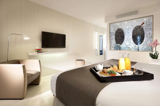 غرفة قياسية مفردة بسريرين منفصلين، Eurostars Book Hotel 4/5
