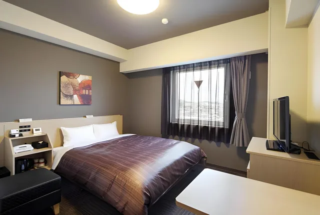 غرفة قياسية بسرير مزدوج للمدخنين، Hotel Route-Inn Hamada Ekimae 2/2