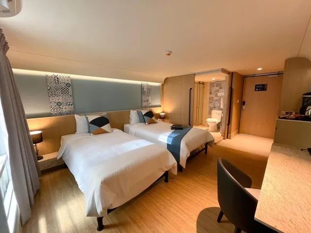 غرفة سوبيريور بسريرين منفصلين، Kastel Bangkok Hotel 4/8