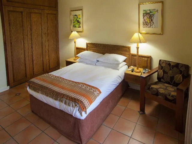 غرفة بسريرين مزدوجين بإطلالة على المسبح، Mountain Inn 1/1