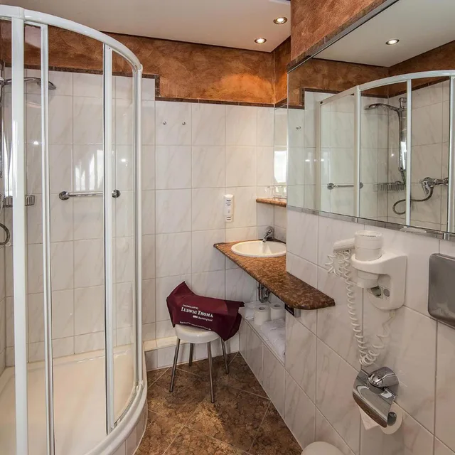 غرفة مفردة، JOHANNESBAD THERMALHOTEL LUDWIG THOMA 8/8