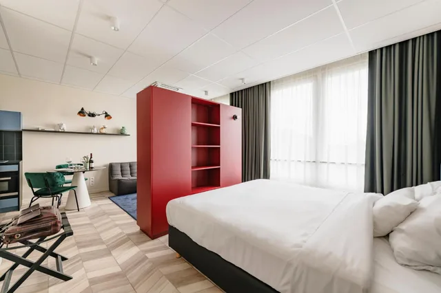غرفة بسرير مزدوج، ROXI Residence Brussels 2/10