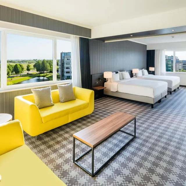 غرفة عائلية، Radisson Blu Hotel Amsterdam Airport 1/4