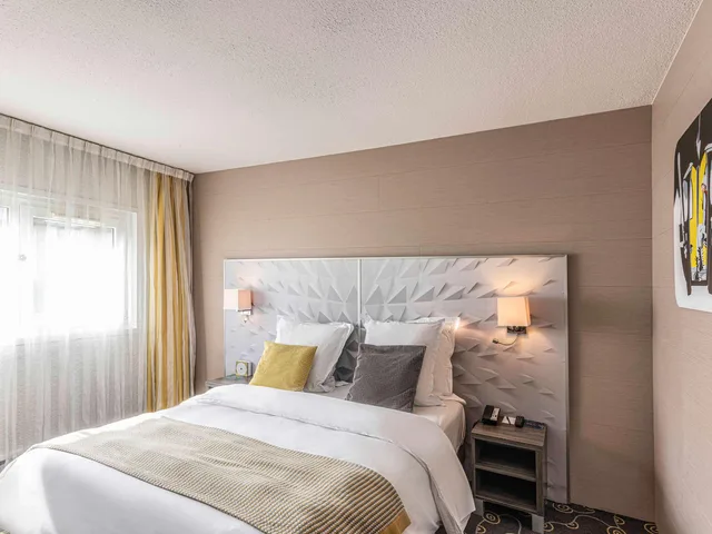 غرفة بسرير مزدوج بإطلالة على الحديقة، Mercure Annecy Sud 1/9