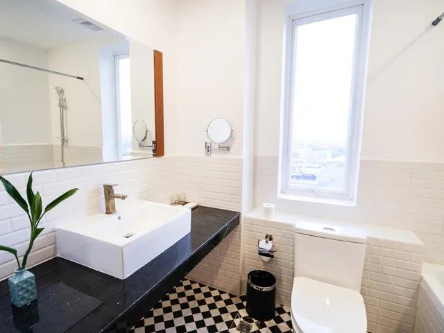 غرفة بريميير ديلوكس بسرير مزدوج بشرفة، Le Kree Downtown Hotel 10/10