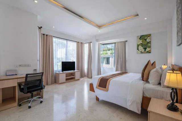 فيلا بسريرين كينج بـ3 غرف نوم بمسبح خاص، Bali Exclusive Residence 6/10